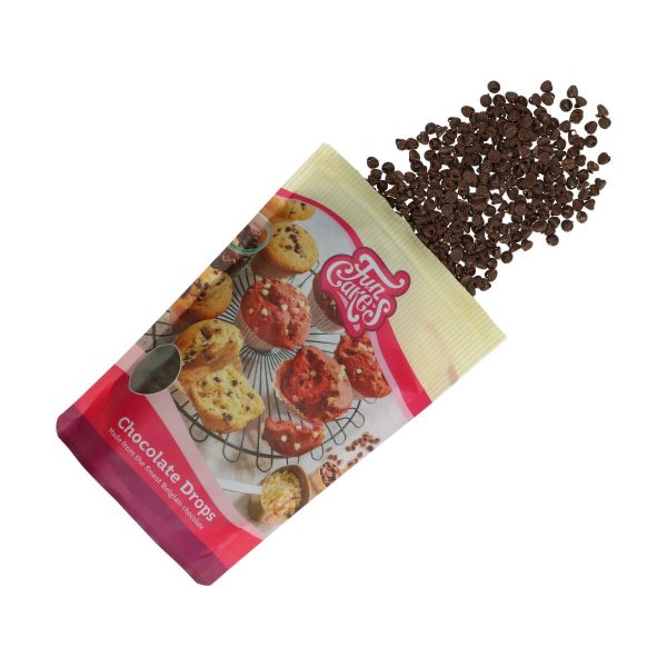 FunCakes Chocolate Drops Dark 350 g – Bild 2