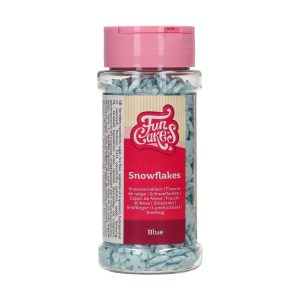 FunCakes Snowflakes Blau 50 gr