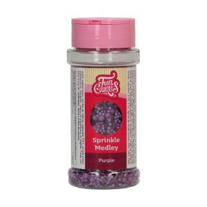 FunCakes Sprinkle Medley Lila 70g
