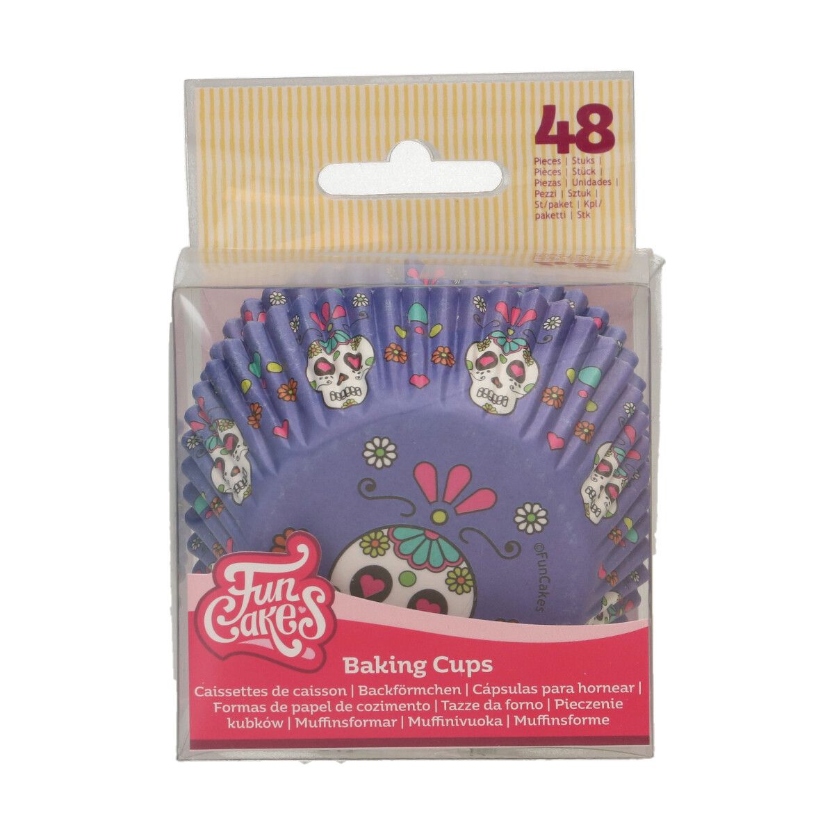 FunCakes Baking Cups Day of the Dead pk/48 – Bild 2