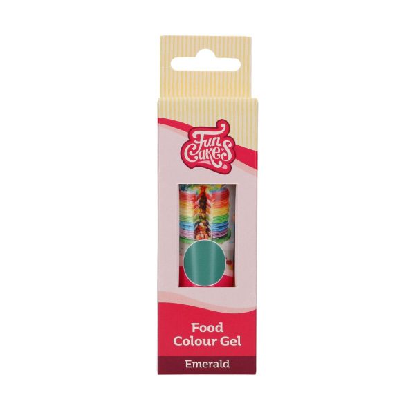 FunCakes Lebensmittelfarbe Gel - Smaragd 30g