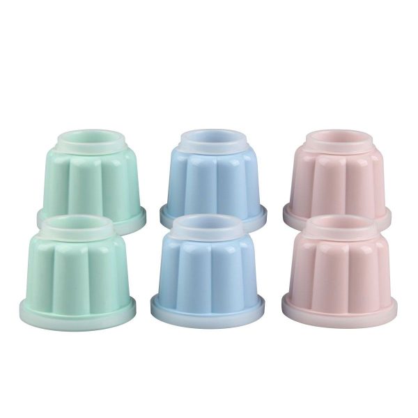 Puddingförmchen mit Deckel Set/6