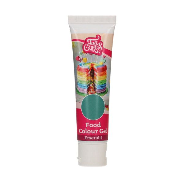 FunCakes Lebensmittelfarbe Gel - Smaragd 30g – Bild 2