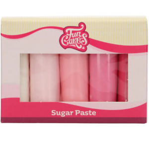 Rollfondant Multipack Pink Colour Palette