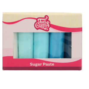 Rollfondant Multipack Blue Colour Palette
