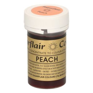Sugarflair Lebensmittelfarbe Peach, 25g