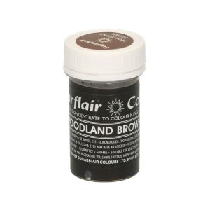 Sugarflair Lebensmittelfarbe Waldbraun, 25g