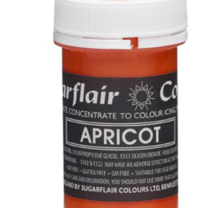 Sugarflair Lebensmittelfarbe Apricot, 25g