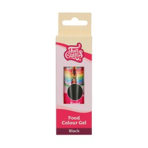 FunCakes Lebensmittelfarbe Gel Schwarz 30g